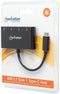Manhattan 162746 - USB-Hub - 4x USB 3.0-A poorten - Zwart