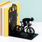 Balvi Boekensteun Wielerrenner Fietser Metaal Zwart Le Tour