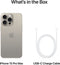 Apple iPhone 15 Pro Max - 512GB - A17 Pro - Naturel Titanium