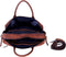 DSTRCT Wall Street - Leren Laptoptas 2 Vaks - Laptopvak 15,6 inch - Bruin