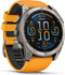 Garmin fenix 8 - Smartwatch - Titanium body Sapphire Glass 51mm - Grijs Oranje