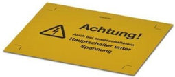 Phoenix Contact 1004500 etiket Zwart, Geel 10 stuk(s)