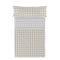 Happy Friday Sheet set 2 pieces Vichy beige 180x270 cm (Single) Beige