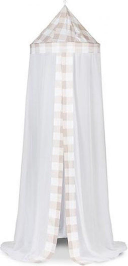 Jollein Klamboe Voile - 230 cm hoogte - Waffle dessin - Zand