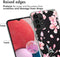 iMoshion Hoesje Geschikt voor Samsung Galaxy A13 (4G) Hoesje Siliconen - iMoshion Design hoesje - Roze / Blossom Watercolor