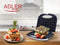 Adler AD 311 - Wafelijzer - 700 Watt