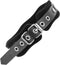 Fetish Premium - Halsband met Leiband - Zwart - Runderleer