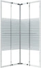 vidaXL - Douchecabine - 80x80x180 - cm - ESG
