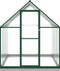 vidaXL - Tuinkas - met - basisframe - 224x169x202 - cm - aluminium - groen