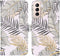 iMoshion Hoesje Geschikt voor Samsung Galaxy S21 Plus Hoesje Met Pasjeshouder - iMoshion Design Softcase Bookcase - Meerkleurig / Glamour Botanic