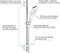 GROHE Rainshower SmartActive 130 - Glijstangset 60 cm - 3 sproeistralen - chroom/moon white