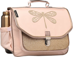 Caramel & Cie Boekentas/Schooltas Libelle - Roze