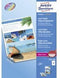 Fotopapier Avery(kleur)laser - 200gr A4 wit dubbel gecoat