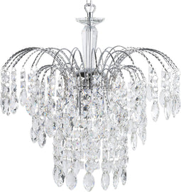 RIVIL - Kroonluchter - Zilver - IJzer