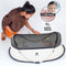 Deryan Infant BabyBox - Campingbedje - Pop-up met klamboe - Khaki
