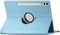 imoshion Tablet Hoes Geschikt voor Samsung Galaxy Tab S9 11.0 inch Ultra / Tab S10 Ultra - imoshion 360° Draaibare Bookcase - Turquoise /Turquoise