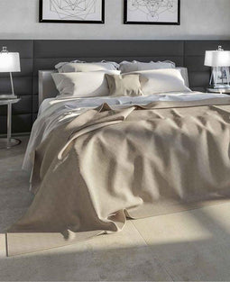 Heckettlane Bedsprei Raphael - 180x260 cm - Taupe