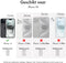 Selencia iPhone 15 - Echt Lederen Bookcase - 3 Pashouders - Bruin