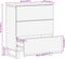 vidaXL - Dressoir - 60x33x75 - cm - massief - mangohout - zwart