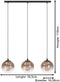 EGLO Ariscani 1 - Hanglamp - E27 - Verstelbaar - Zwart/Koper