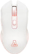 Draadloze gamingmuis - THE G-LAB - KULT HELIUM - RGB - 6400 DPI - 6 knoppen - Wit