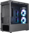 Cooler Master MasterBox MB311L ARGB - Micro-ATX Behuizing - 2 ARGB Fans - Mesh Frontpanelen