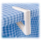 Tafelkleedclips – Wit – Voor Stabiele Bevestiging 4 Stuks