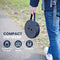 Nexxt Vouwbare Kruk - Opvouwbare Stoel - Verstelbare Hoogte 6-45 cm - Zwart
