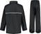 Ralka Regenpak - Waterdicht & Ademend - Junior - Reflectie - Zwart - 176