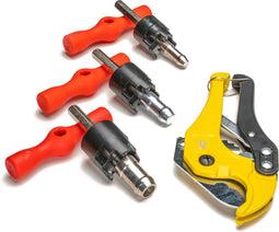 FvT Knip en ontbraam set - Kniptang en kalibreer tools - Voor alu-pex meerlagenbuis tot Ø 42 mm (set van 3)
