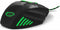 Esperanza EGM201G - Gaming Muis - 2400 DPI - Zwart Groen