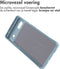 iMoshion Hoesje Geschikt voor Google Pixel 6a Hoesje Siliconen - iMoshion EasyGrip Backcover - Lichtblauw