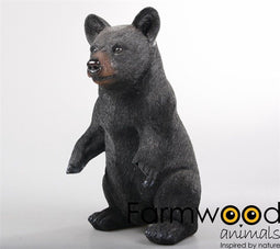 Zwarte beer staand h40 cm Farmwood AnimalsFarmwood Animals