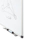 Rocada RO-6500 - Whiteboard - 45x60 cm - magnetisch - wit