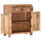 Dressoir 65x30x75 cm massief ruw mangohout