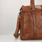 Leren Laptoptas met tabletvak - California - Brandy Cognac