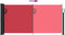 vidaXL - Windscherm - uittrekbaar - 100x500 - cm - rood