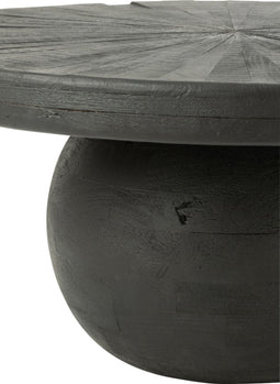 J-Line bijzettafel Bol Shanil - hout - zwart