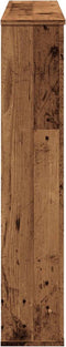 vidaXL - Haardombouw - 100x20x100 - cm - bewerkt - hout - oud - houtkleurig