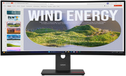 Lenovo ThinkVision T34WD-40 - Monitor - 34" Wide Quad HD 3440x1440 120Hz VA - Zwart