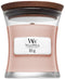 WoodWick Vanilla & Sea Salt - Mini Geurkaars - 20 branduren - 85gr - 8 cm / ø 7 cm