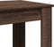 vidaXL - Bartafel - 102x50x103,5 - cm - bewerkt - hout - bruin - eikenkleurig