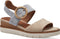 Tamaris Sandalen - Klittenbandsluiting - Beige
