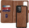 iMoshion Hoesje Geschikt voor Samsung Galaxy A52 (4G) / A52s / A52 (5G) Hoesje Met Pasjeshouder - iMoshion 2-in-1 Wallet Bookcase - Bruin