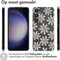 imoshion Hoesje Geschikt voor Samsung Galaxy S24 Hoesje Siliconen - imoshion Design hoesje - Meerkleurig / Daisy Flower