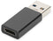 Digitus AK-300524-000-S - USB 3.2 Gen 1 Adapter - USB A naar USB-C - Zwart