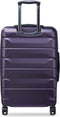 DELSEY PARIS Air Armour 4DR Kofferset - 3-delige Uitbreidbare Hardcase Trolleyset met TSA-slot - Dark Purple (paars)