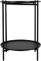 H&S - Collection - Bijzettafel - 50,5 - cm - metaal - zwart
