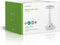Nedis Tafel-Loeplamp - Lenssterkte: 3 + 12 Diopter - 12 W - 480 lm - Wit