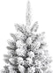 vidaXL - Kunstkerstboom - met - sneeuw - 240 - cm - PVC - en - PE